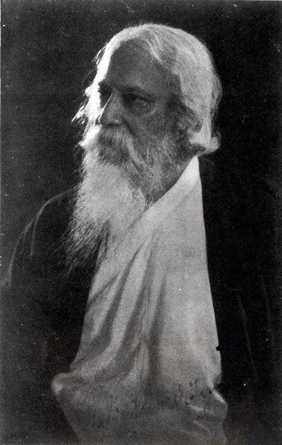 Sir Rabindranath Tagore (1861-1941) by Unbekannt Unbekannt